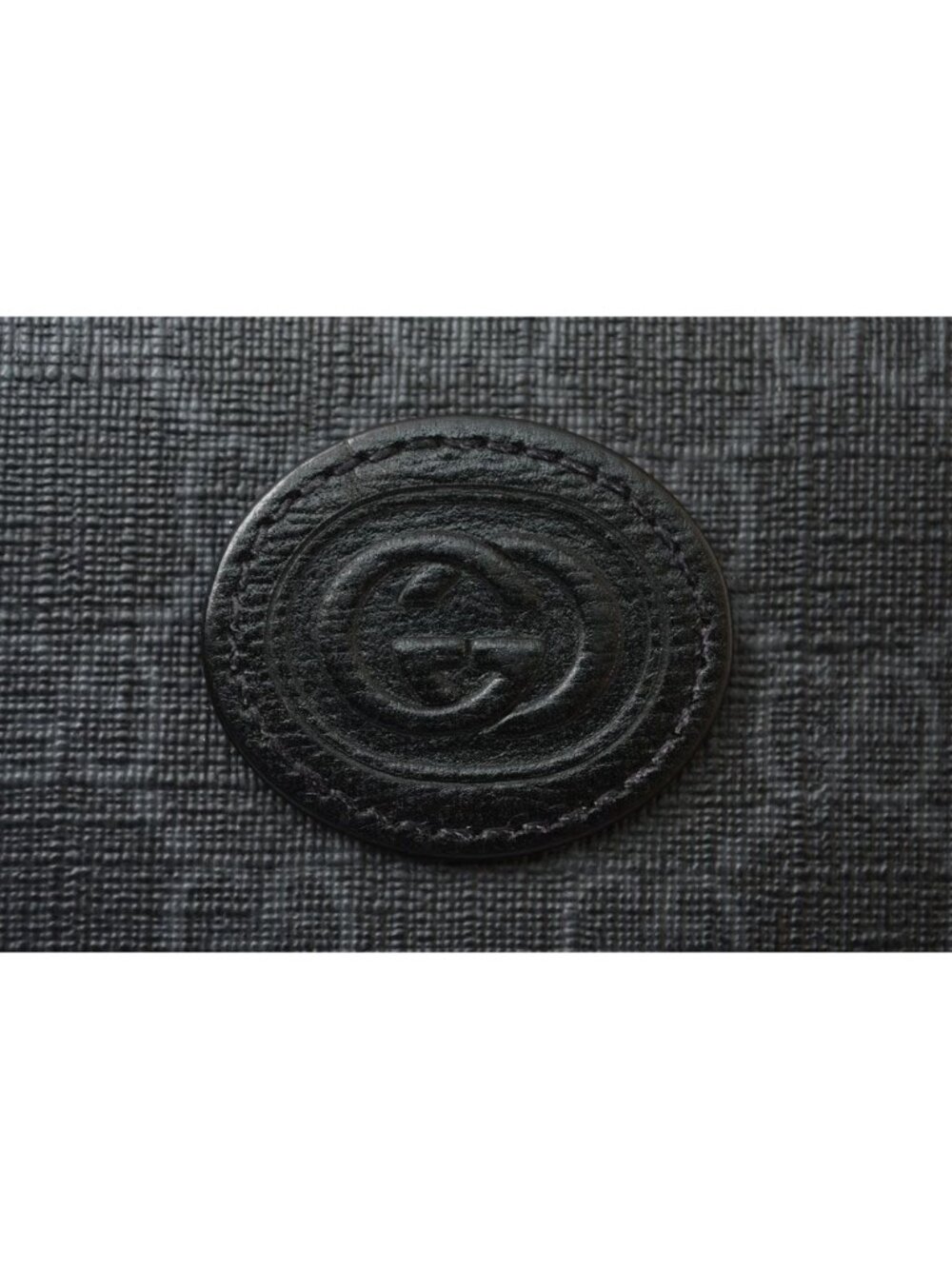 Gucci Wallet Interlocking GG Supreme Zip Around Gray Black - Picture 11 of 14
